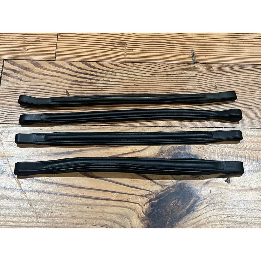 Black Horse Padded Browbands